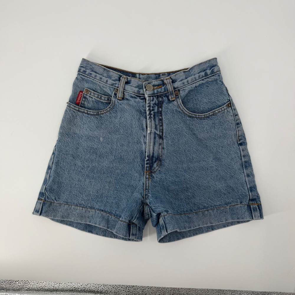 Vintage Bongo by Gene Montesano High Waisted Denim Shorts size 3 Made in USA
